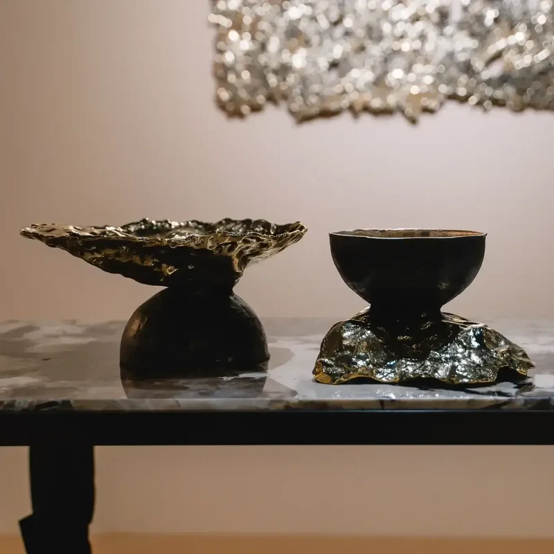 Bronze Flip Bowls