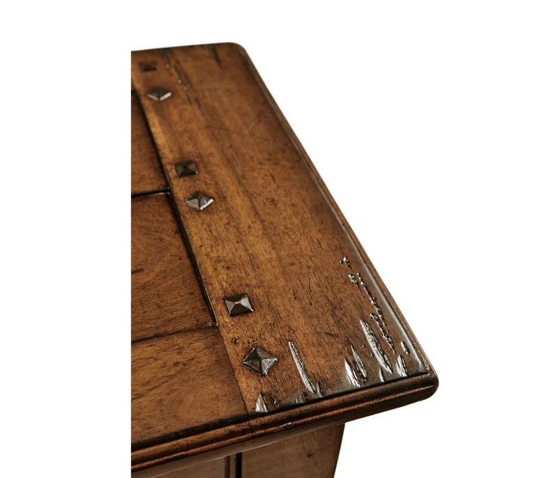 Small Narrow Walnut Console Table