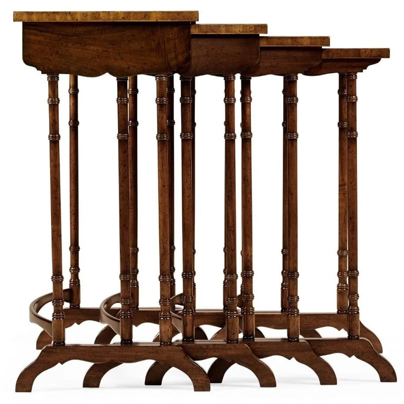 Regency Mahogany Nesting Tables