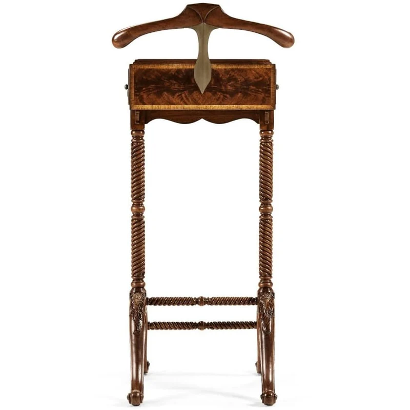 Mahogany Valet Stand with Stud Box
