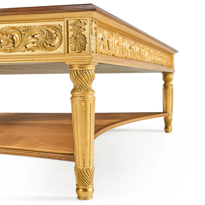 Louis XIV Style Square Coffee Table