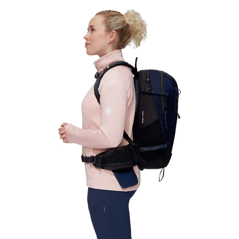 Mammut Lithium 15 - Mochila de senderismo para mujer 46 cm (marine-black)