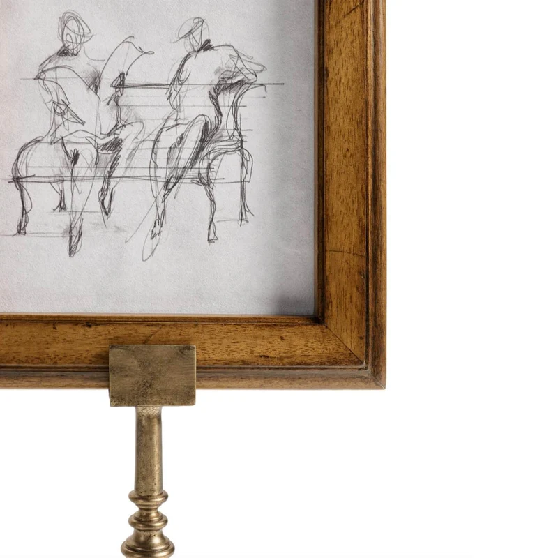 Orsman Walnut Picture Frame Stand - 5"x7"
