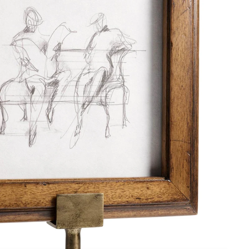 Orsman Walnut Picture Frame Stand - 5"x7"