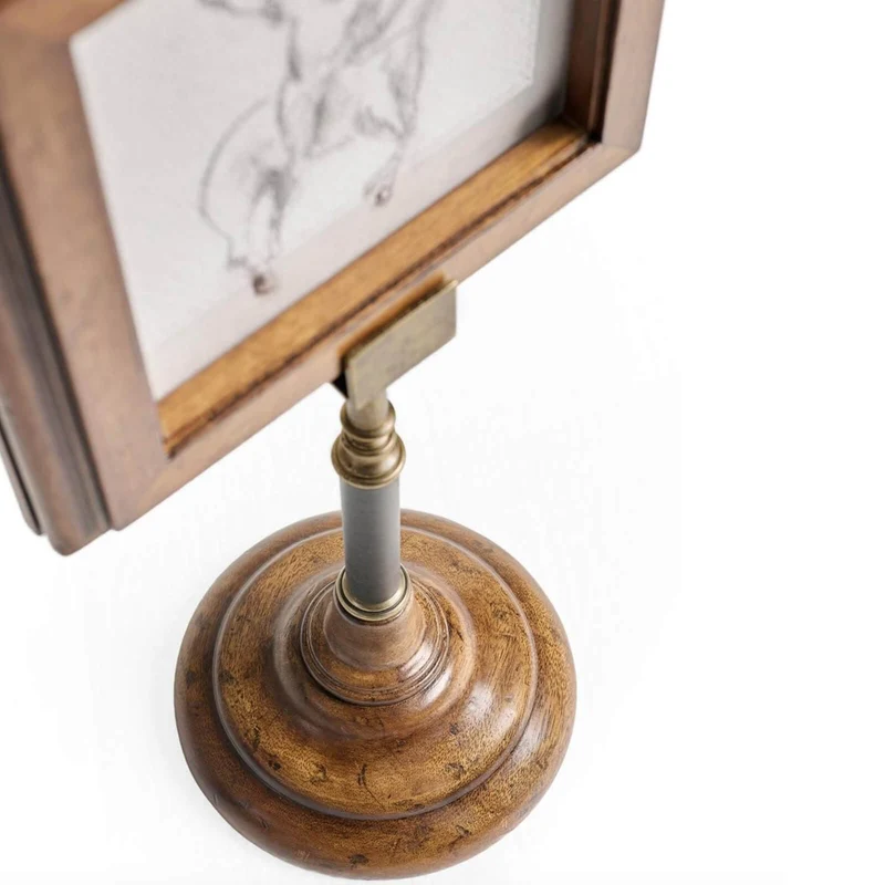 Orsman Walnut Picture Frame Stand - 5"x5"