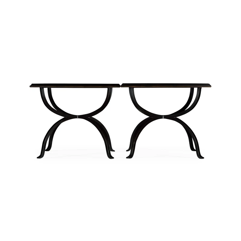 Coffee Table Contemporary Set of 2 - Bronze