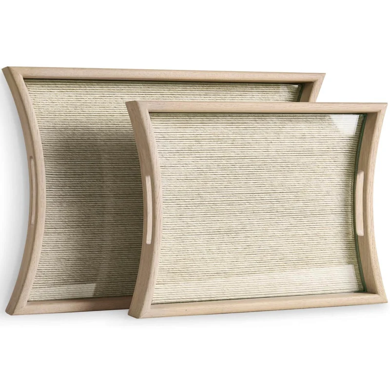 Catenary Rectangular Tray - Set of 2