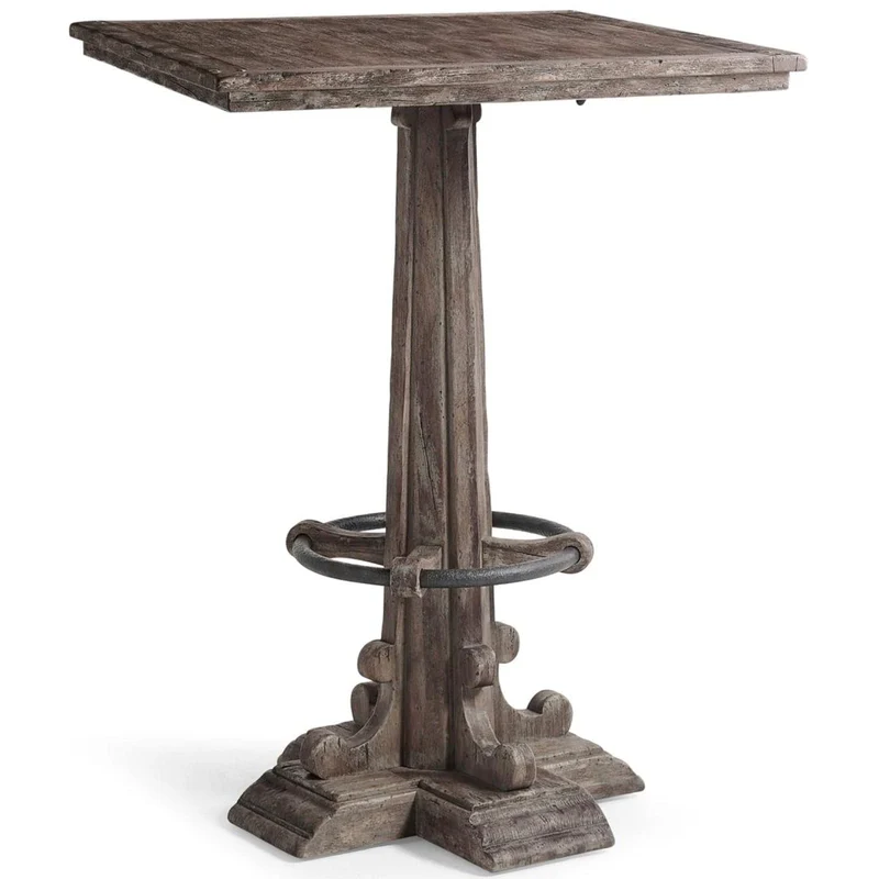 Caldera Oscura Square Bar Table
