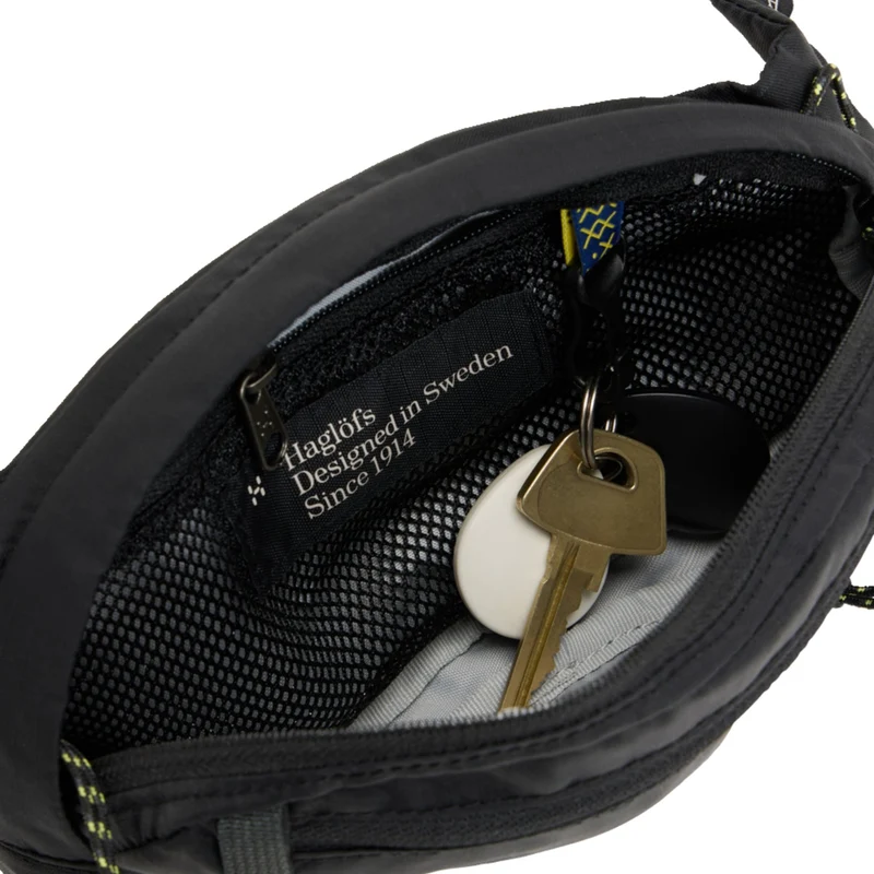 Haglöfs Tight Hip Pack 1 - Riñonera 19 cm (true black/magnetite)