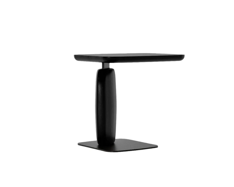 Underline Side Table - Black Oak | OUTLET