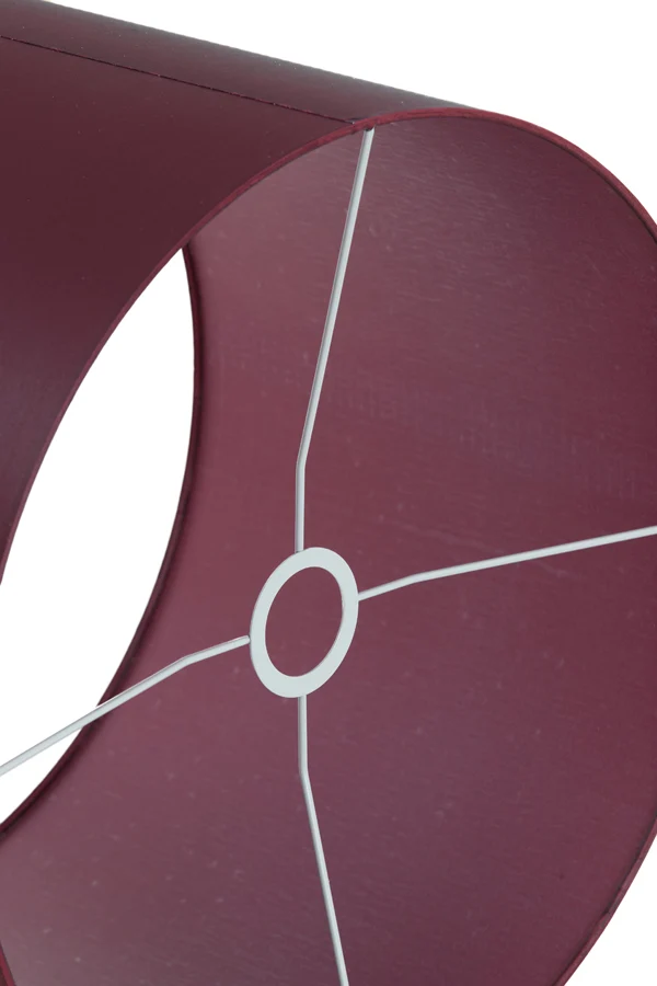 Shade cylinder 30-30-21 cm IMANI burgundy | OUTLET