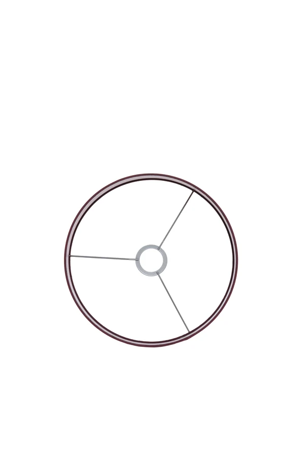 Shade cylinder 30-30-21 cm IMANI burgundy | OUTLET