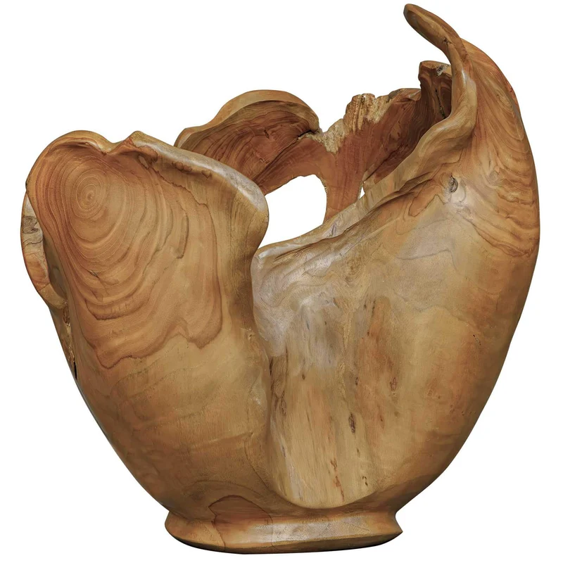 Arbor Crest Indoor-Outdoor Teak Bowl