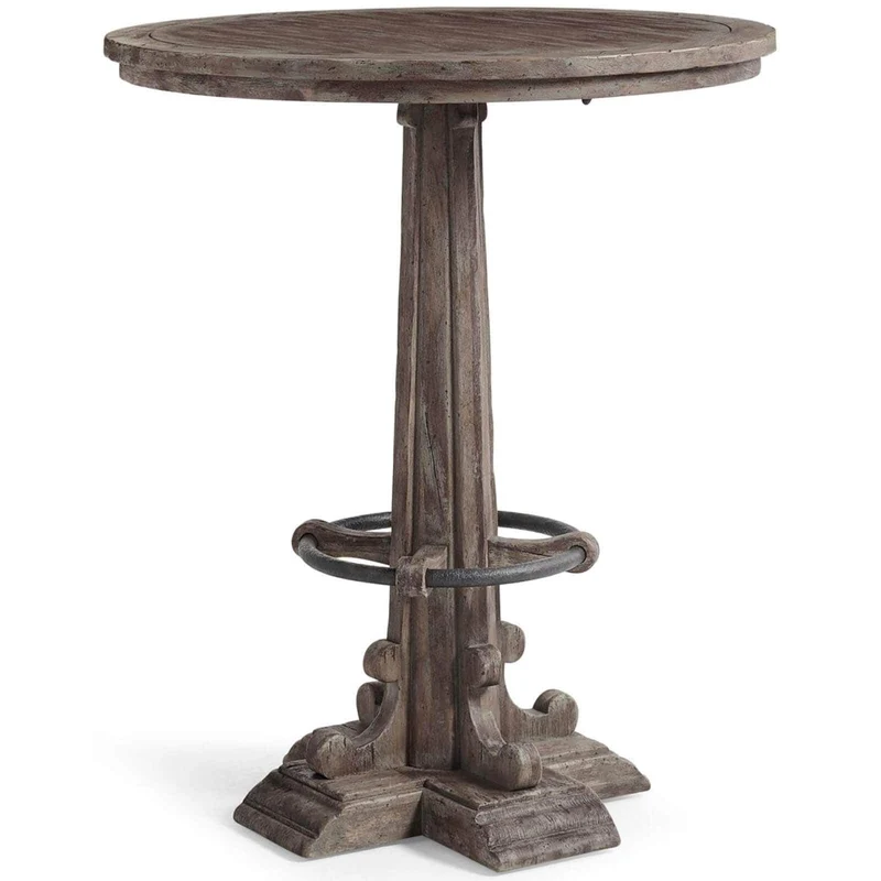 Caldera Oscura Round Bar Table