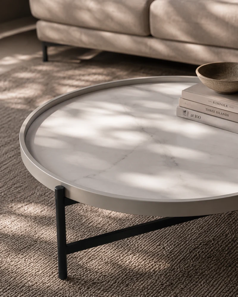Ivery Coffee Table - Light Grey - OUTLET