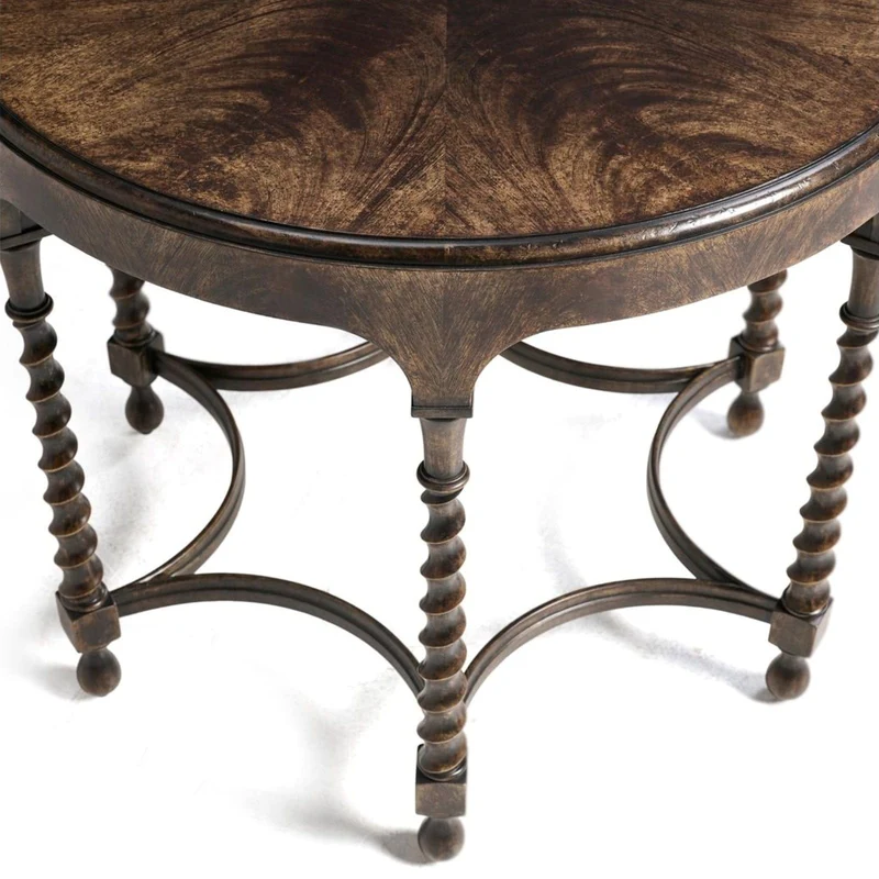 Orsman Ebonized Round Centre Table