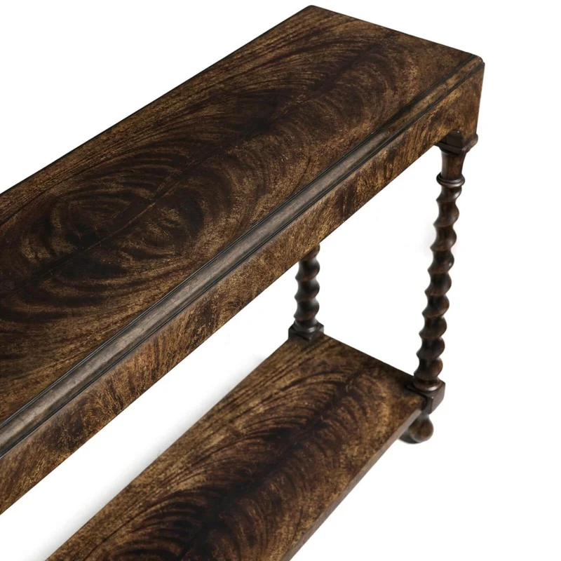 Orsman Ebonized Narrow Console Table