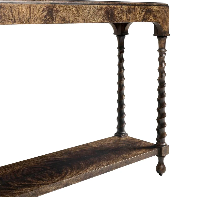 Orsman Ebonized Narrow Console Table