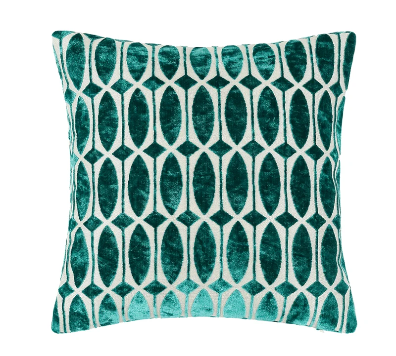 Paul Moneypenny Large OfftheRails Teal Cushion