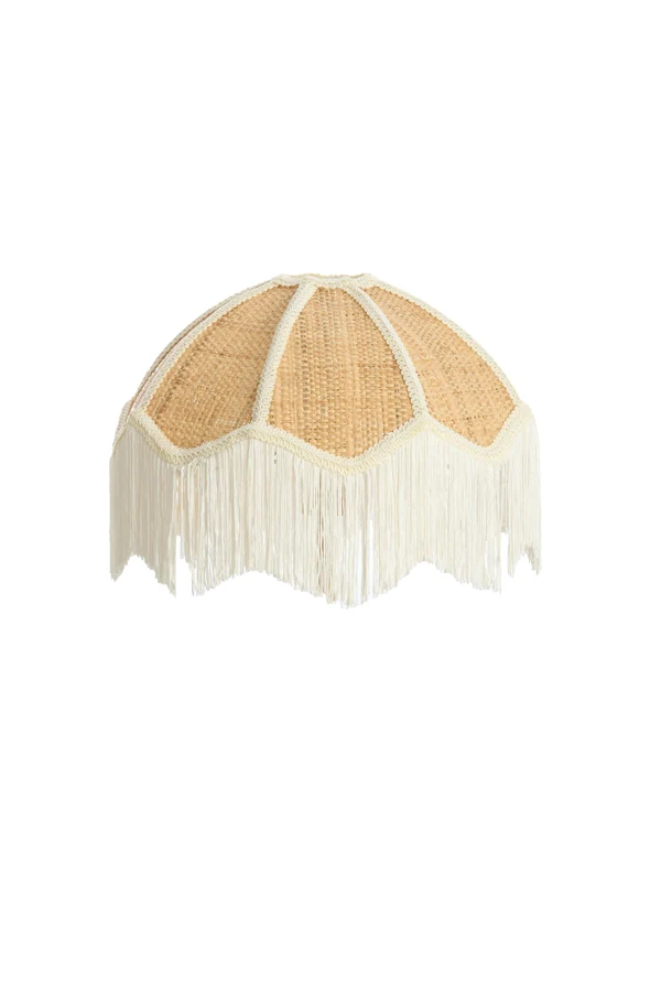 Shade 35x26 cm MALACIA raffia natural+cream | OUTLET