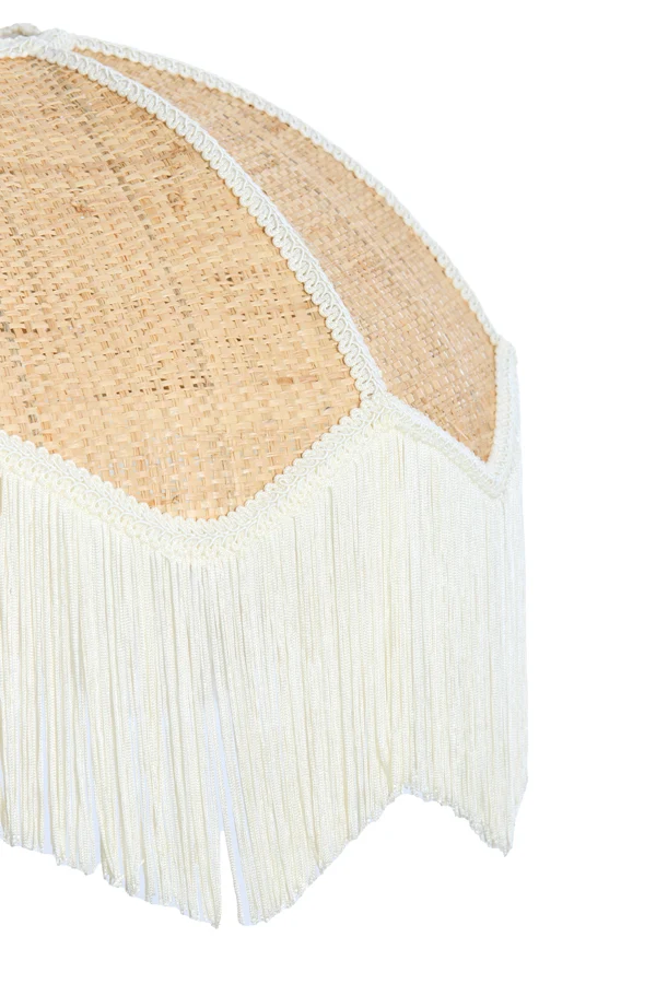Shade 35x26 cm MALACIA raffia natural+cream | OUTLET
