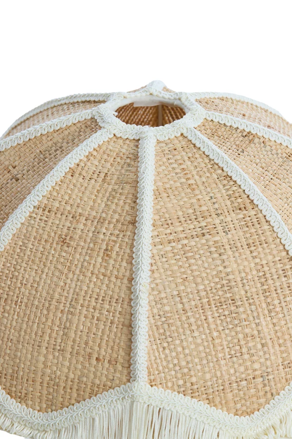 Shade 35x26 cm MALACIA raffia natural+cream | OUTLET