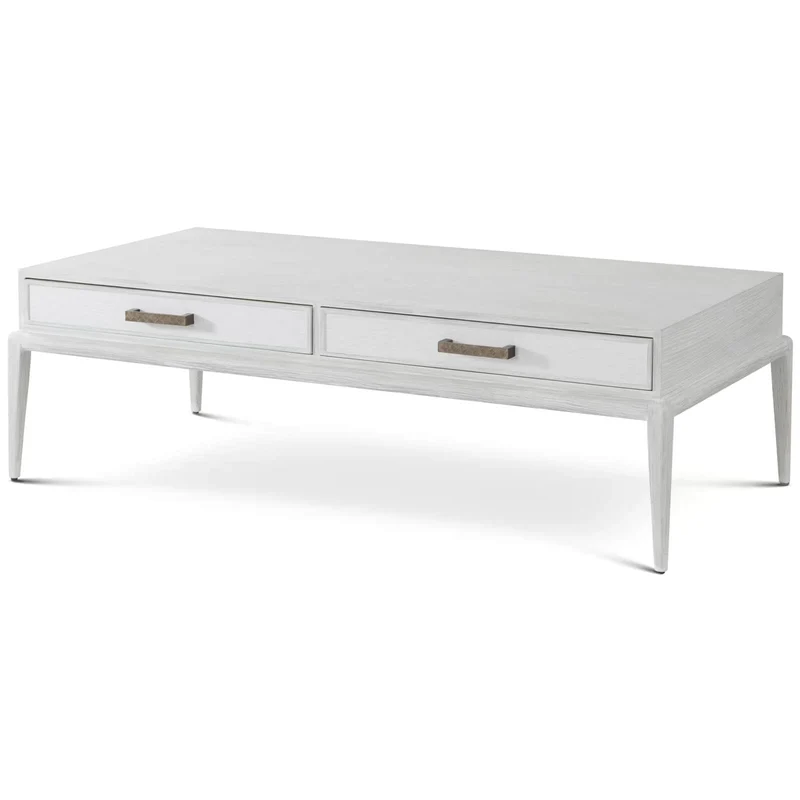 Singer Coffee Table with Wallpaper Drawer Fronts
