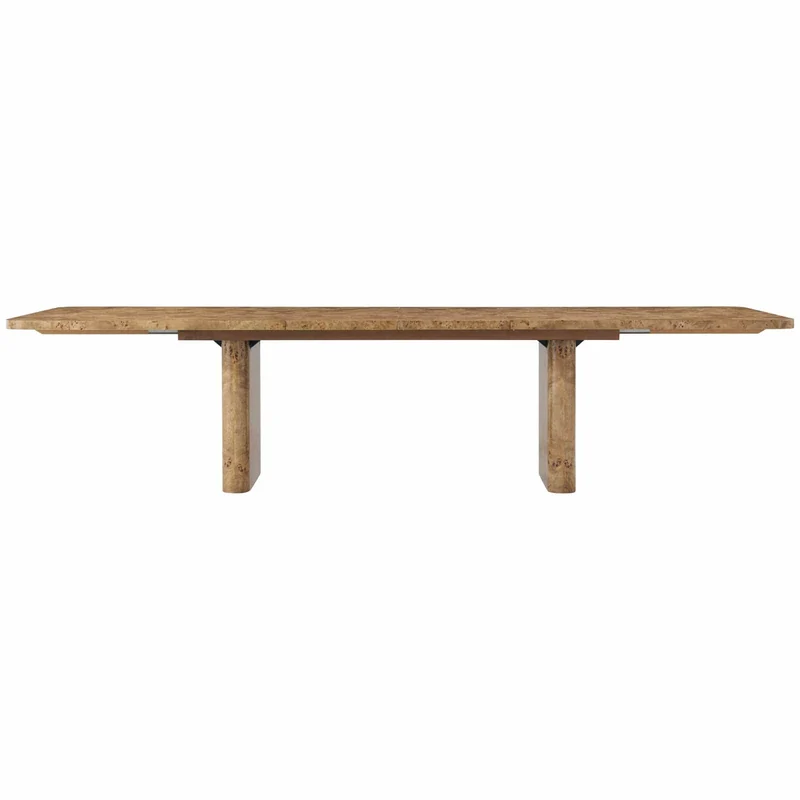 Perch Burl Extending Rectangular Dining Table