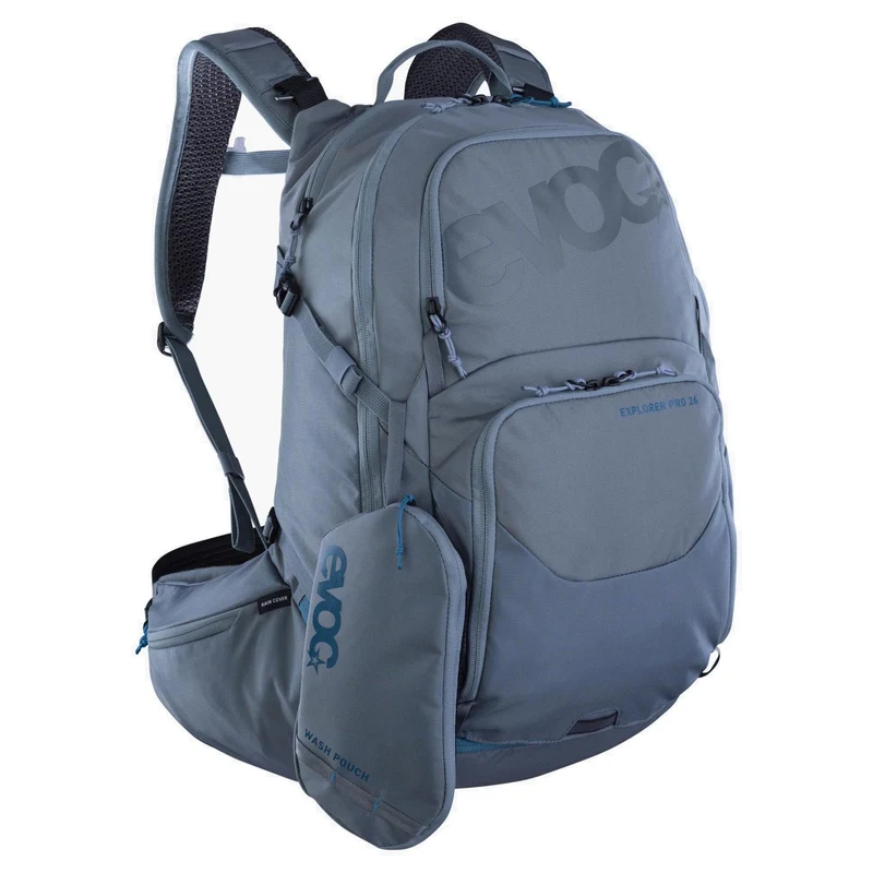 Evoc Explorer Pro 26 - Mochila de bicicleta 50 cm (steel)