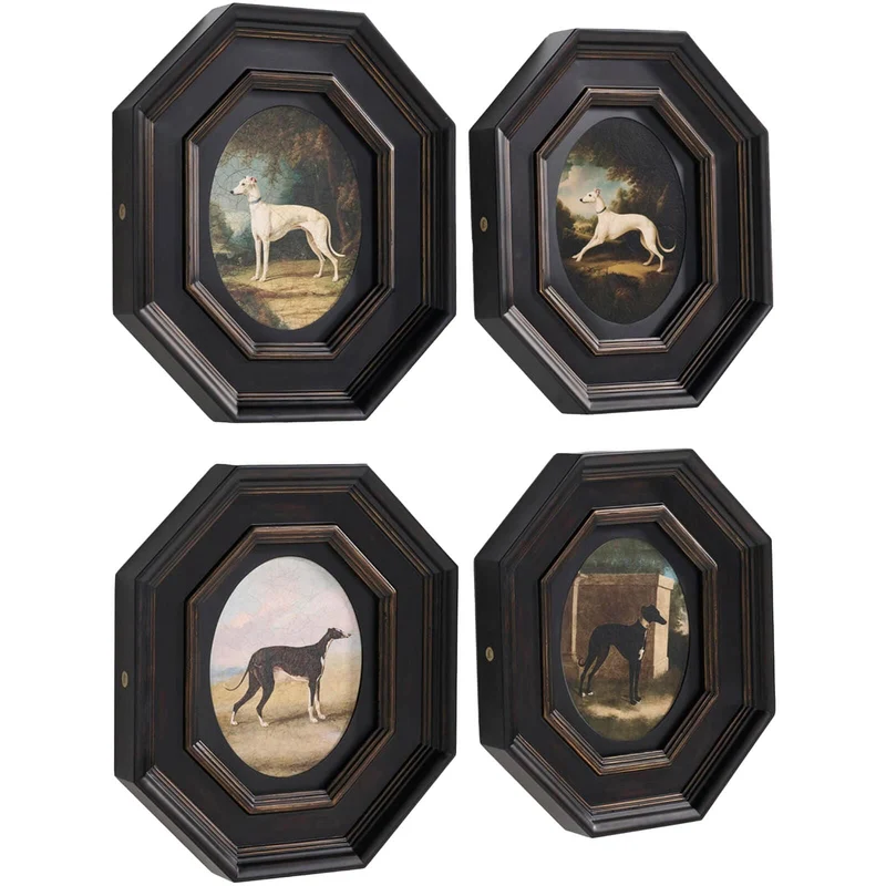 Noble Companions No. 1 Framed Art - Set of 4
