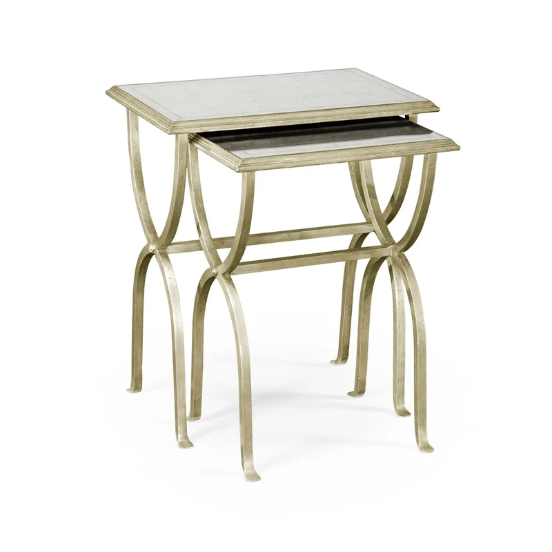 Nest of Tables Horseshoe - Silver