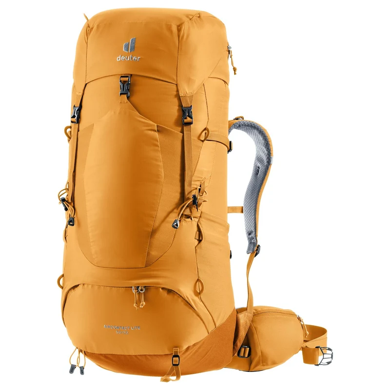 Deuter Aircontact Lite 50 + 10 - Mochila de trekking 76 cm (amber-maple)