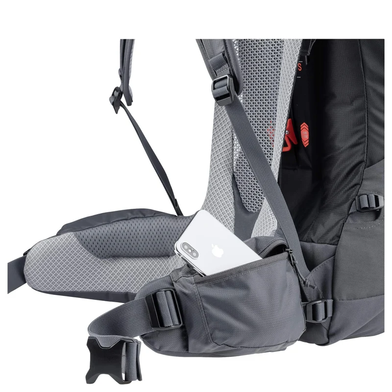 Deuter Futura Air Trek 50 + 10 - Mochila de trekking 75 cm expandible (black-graphite)