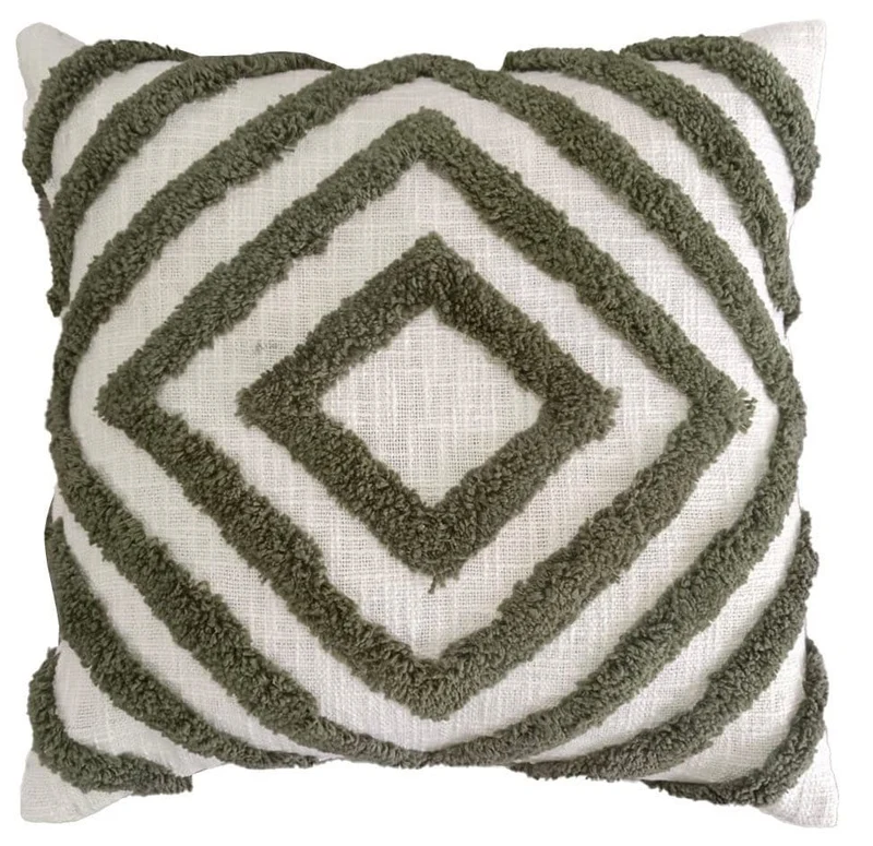 Small Mesa Olive Cushion