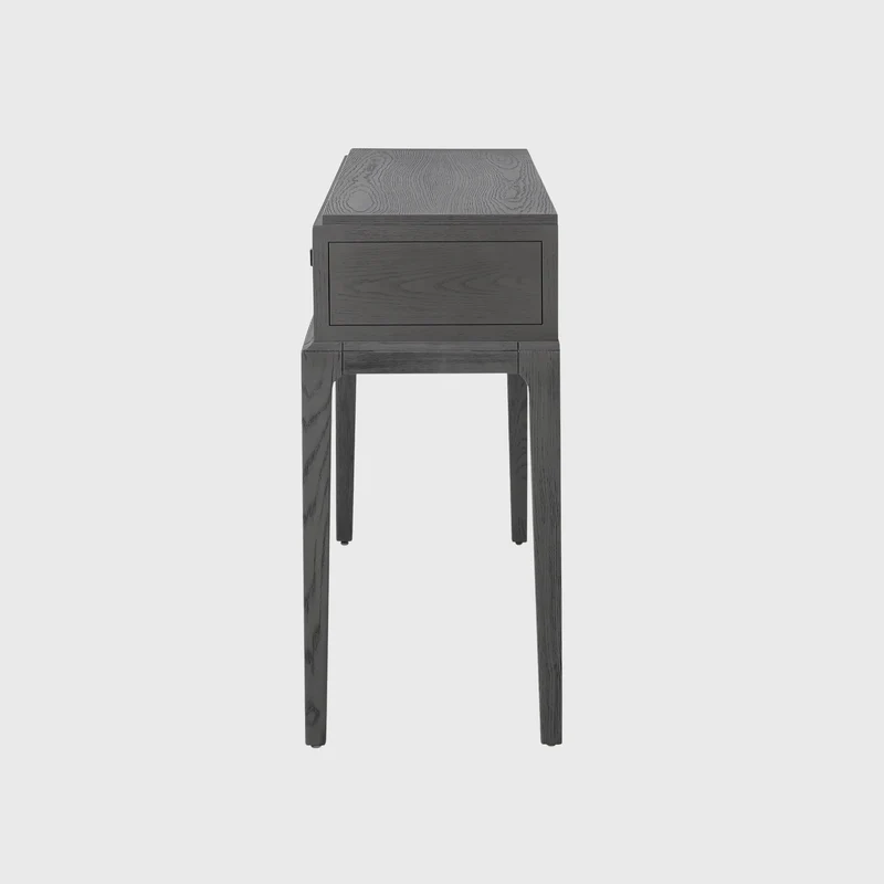Astoria Console Graphite Grey with Shagreen