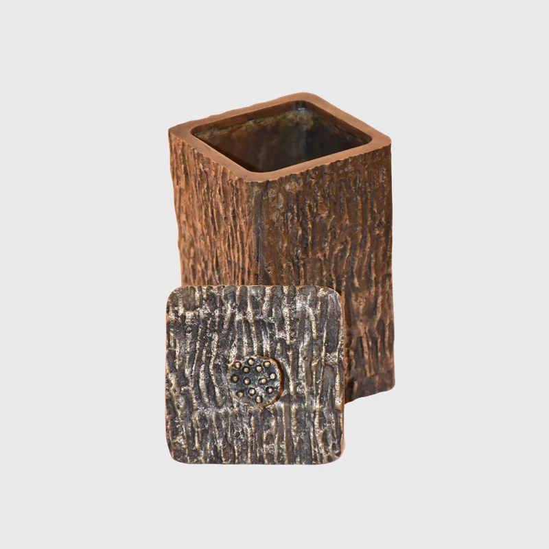 Arunya Canister Bronze Dorato