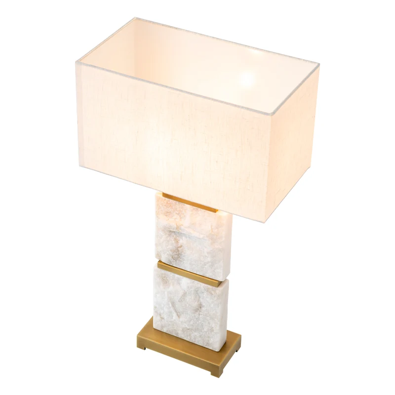 Table Lamp Newton L Antique brass finish
