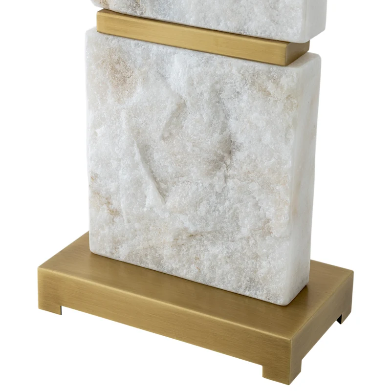 Table Lamp Newton L Antique brass finish
