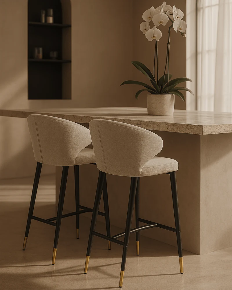 Bellroy Bar Stool - Light Beige | OUTLET