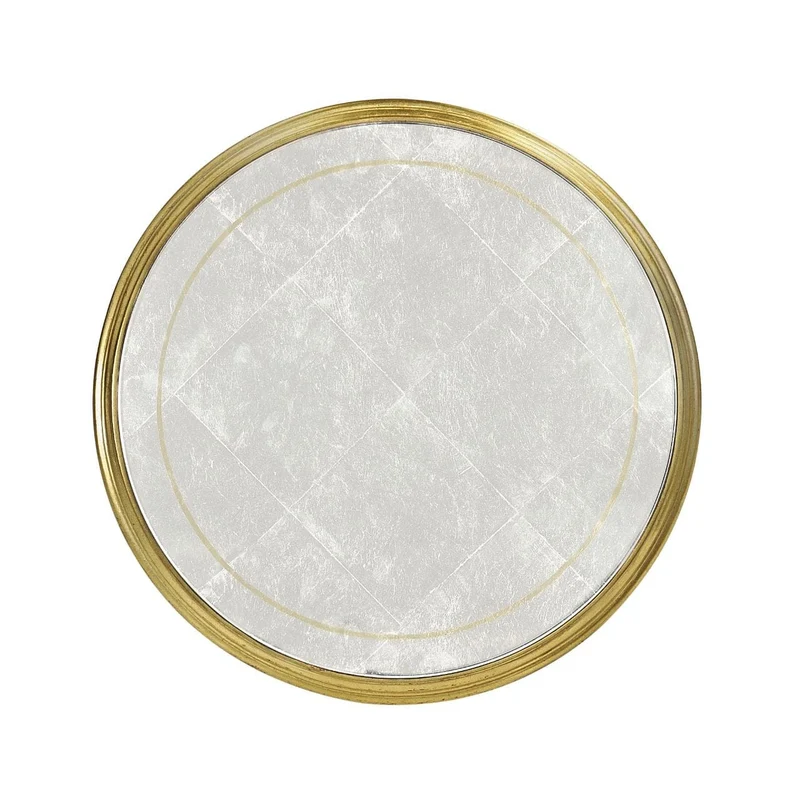 Lamp Table Horseshoe - Gilded