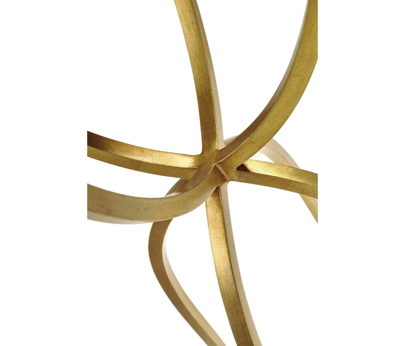 Lamp Table Horseshoe - Gilded