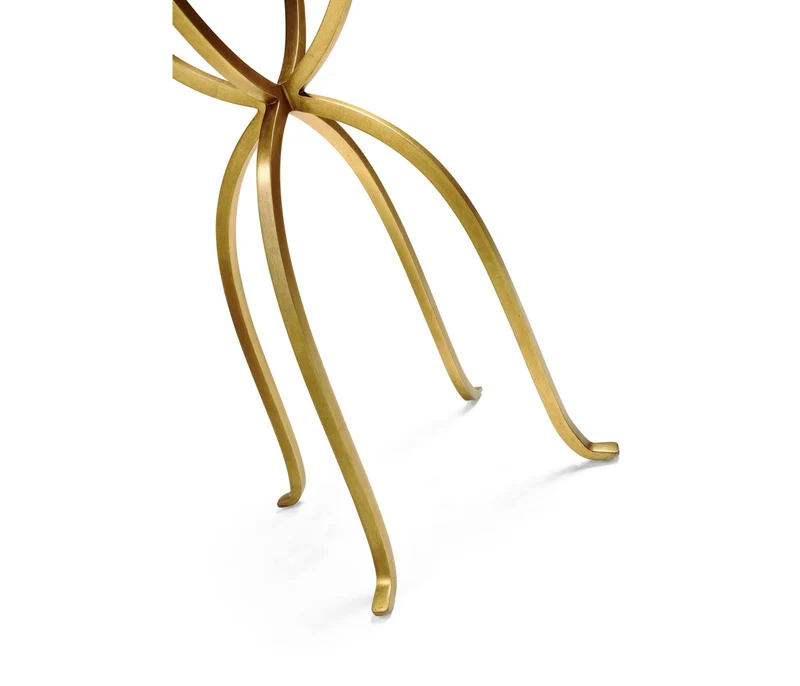 Lamp Table Horseshoe - Gilded