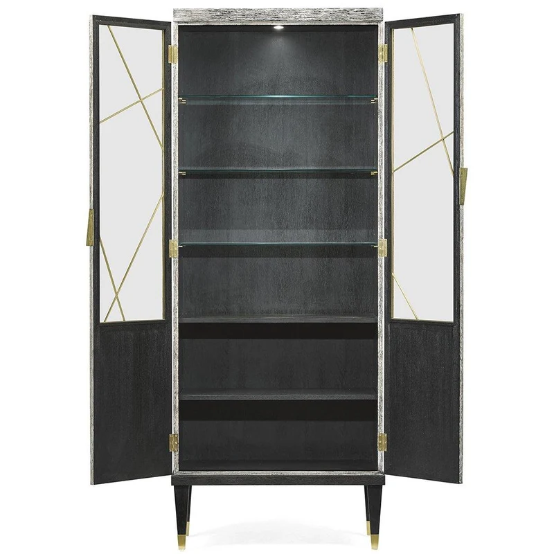 Geometric Display Cabinet