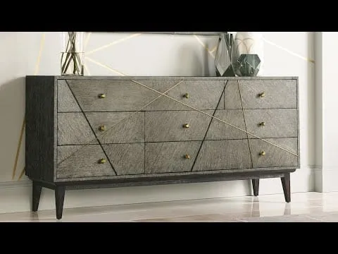 Geometric Display Cabinet