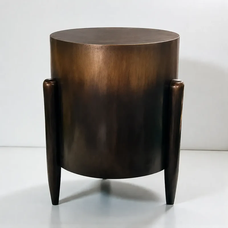 Skylon Bronze Stool