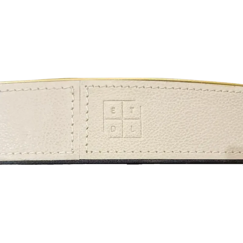 Paragon Oval Tray Pumice Leather