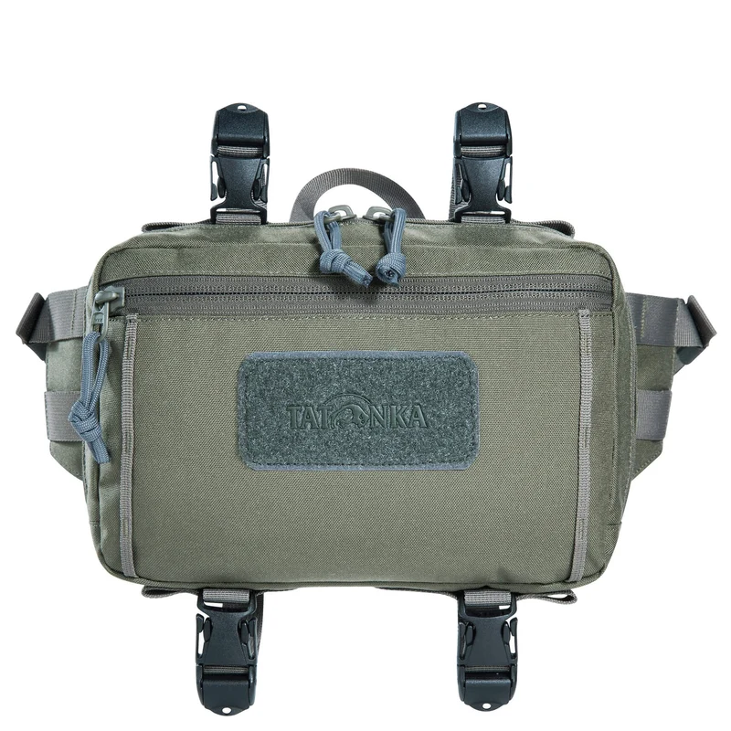 Tatonka Hip & Bar Pouch BC - Riñonera/Bolsa para manillar 23 cm (stone grey olive)