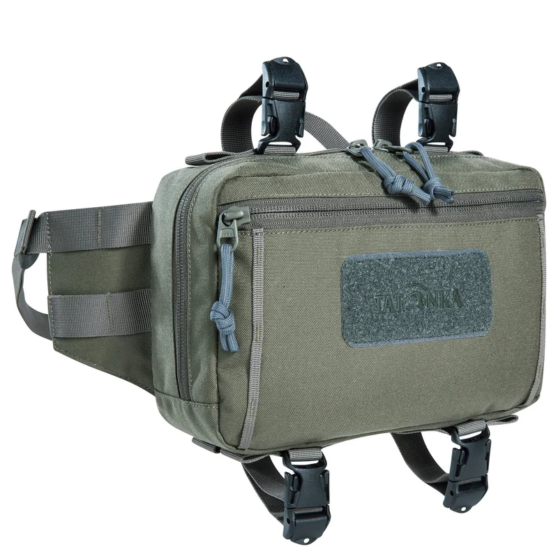 Tatonka Hip & Bar Pouch BC - Riñonera/Bolsa para manillar 23 cm (stone grey olive)