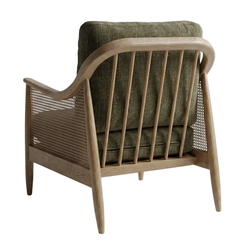 Chadlington Accent Chair in Bottle Green