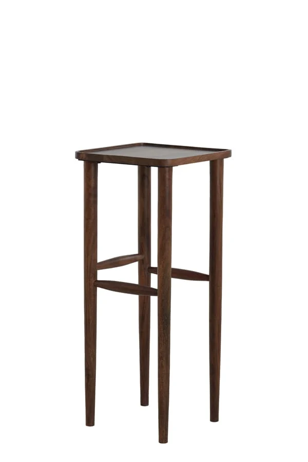 Pillar 42x42x100 cm QIANO acacia wood brown | OUTLET